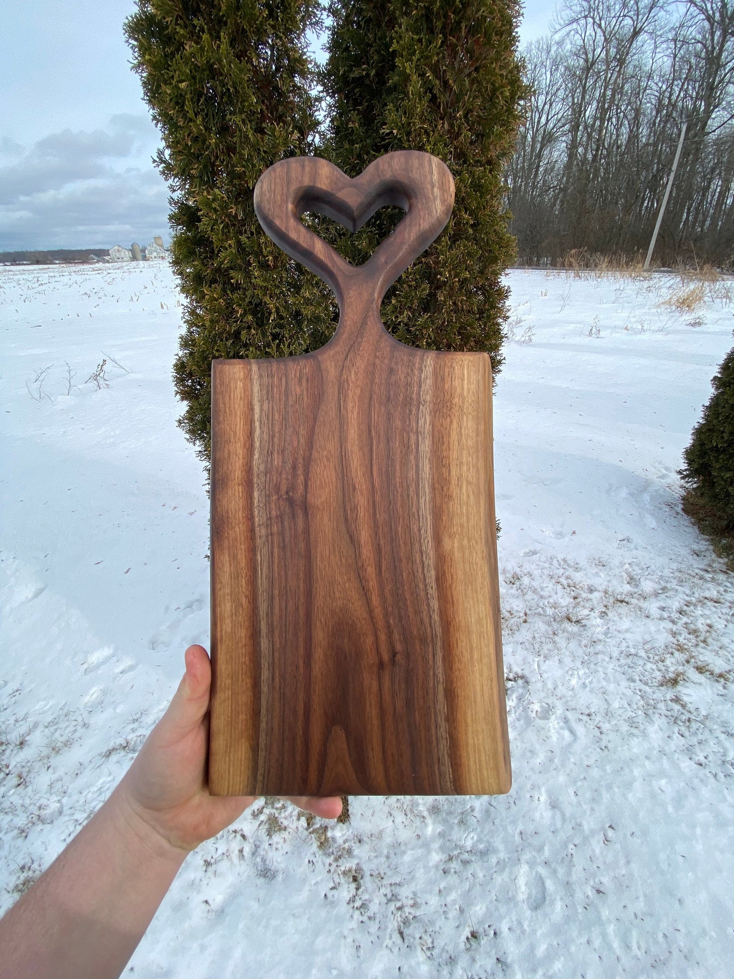 Heart-Shaped Charcuterie Board