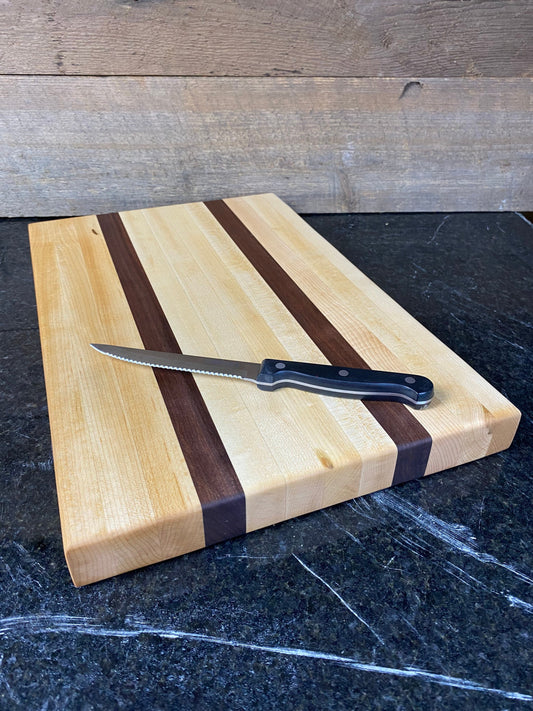 Maple And Walnut Cutting Board