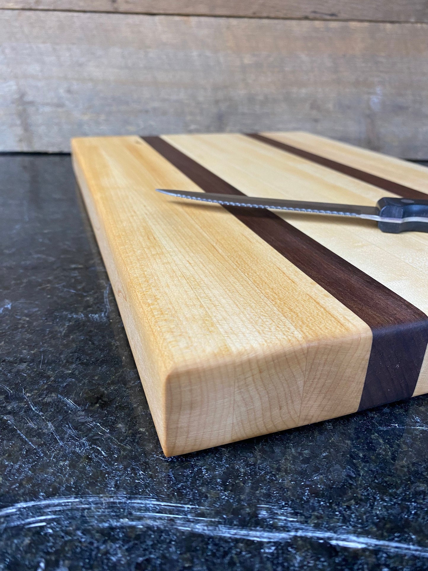 Maple And Walnut Cutting Board