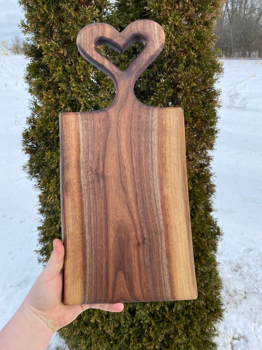 Heart-Shaped Charcuterie Board