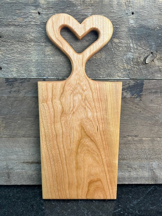 Heart Charcuterie Board, Serving Board With Handle, Unique Charcuterie Board, valentines gift